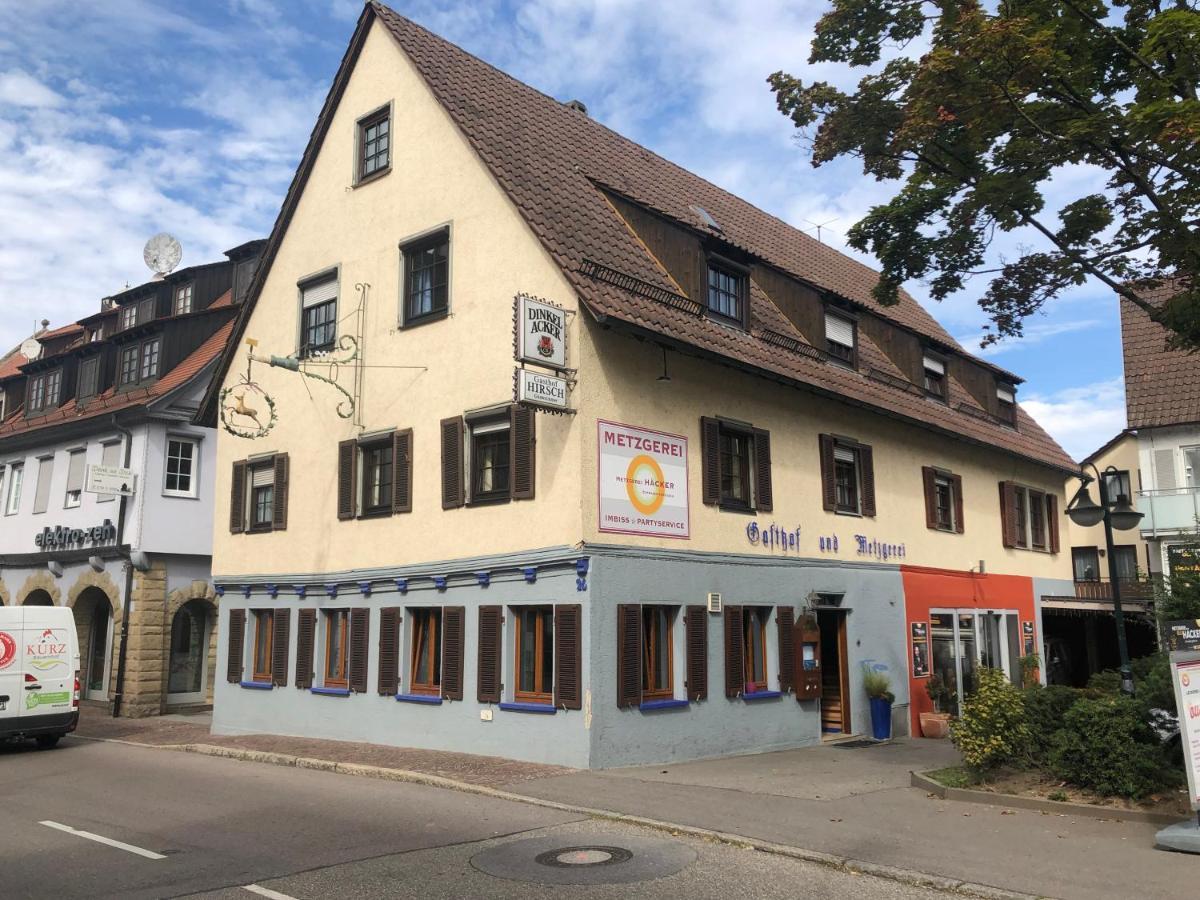 Gasthof Zum Hirsch Sachsenheim Esterno foto